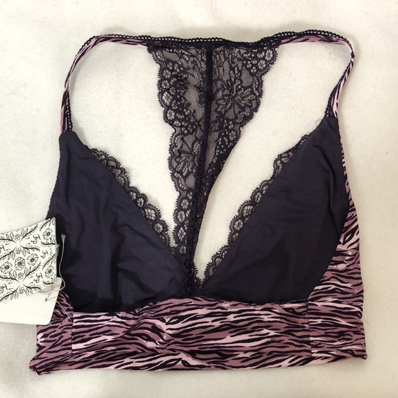 Free People Intimates Animal Print Bralette - Picture 4 of 4